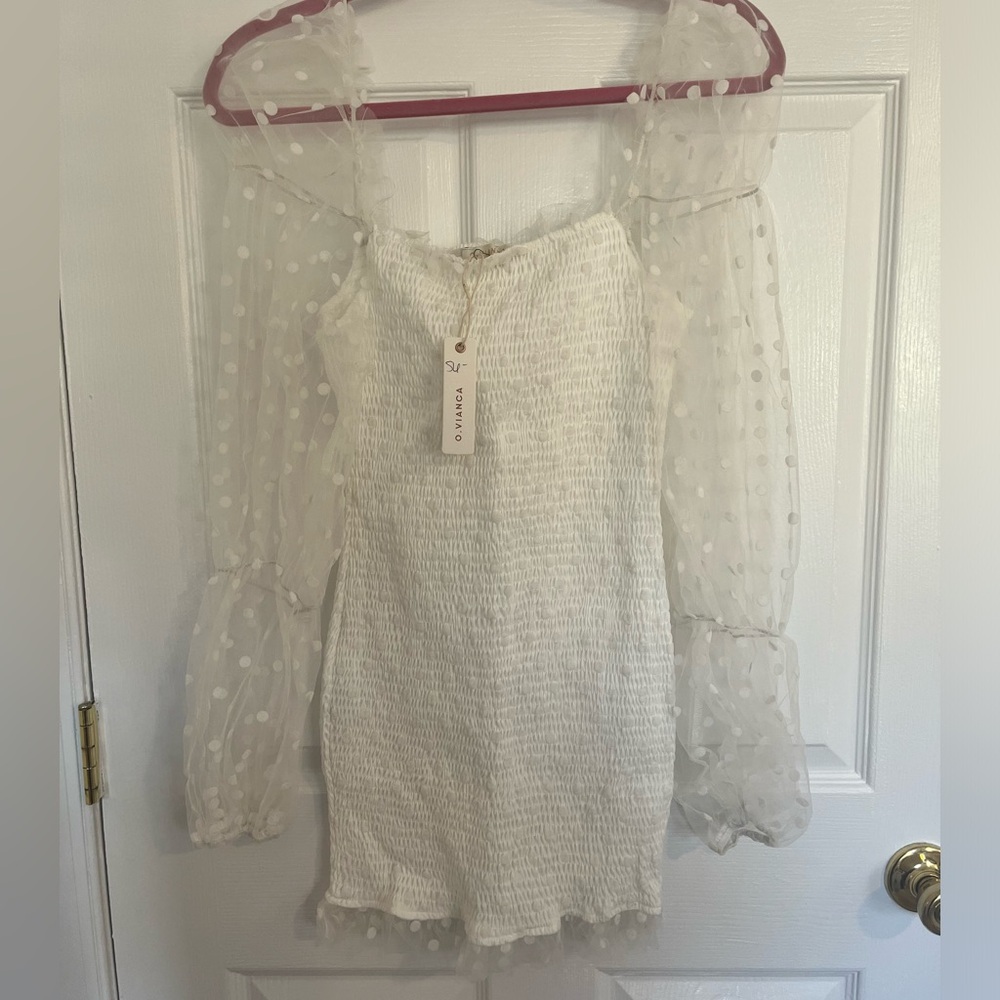 White dress